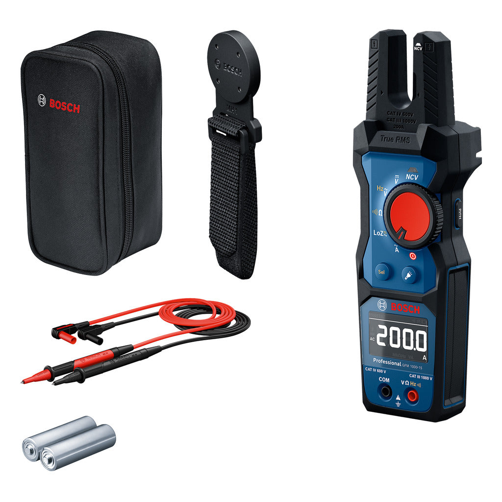 Pinza amperometrica a forcella GFM1000-15 + MH1
