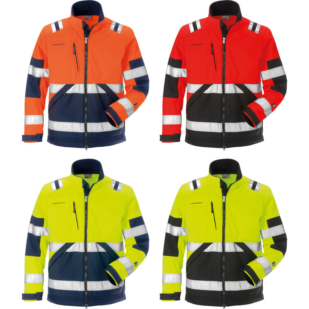 Giacca softshell ad alta visibilità classe 2 4083 WYH