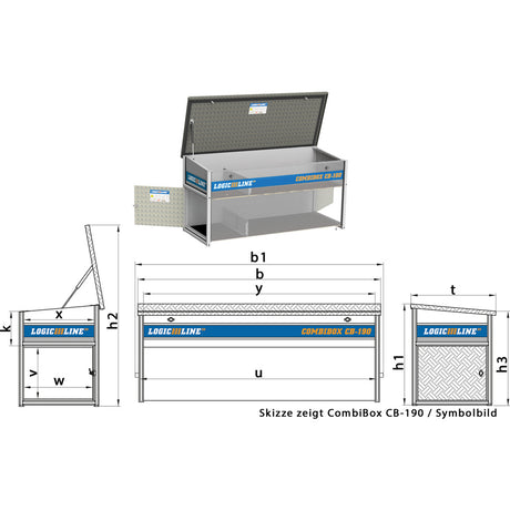 CombiBox ohne Standfüße