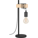 Eglo Tischlampe TOWNSHEND / schwarz