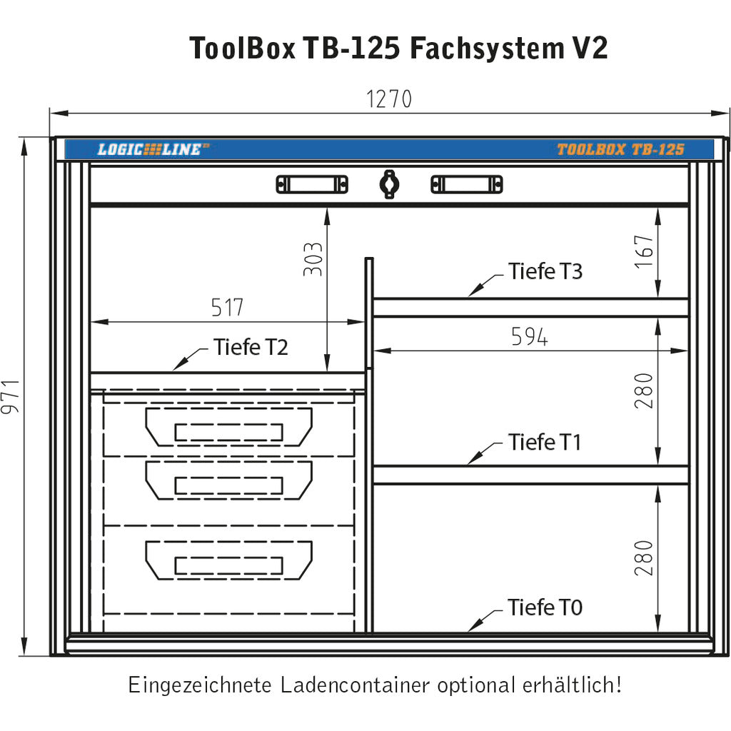 ToolBox TB-125 Fachsystem V2