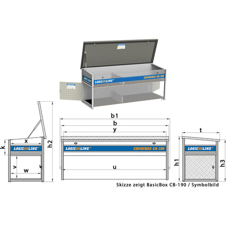 CombiBox ohne Standfüße