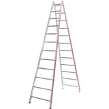 Sprossenstehleiter, beidseitig begehbar 4023