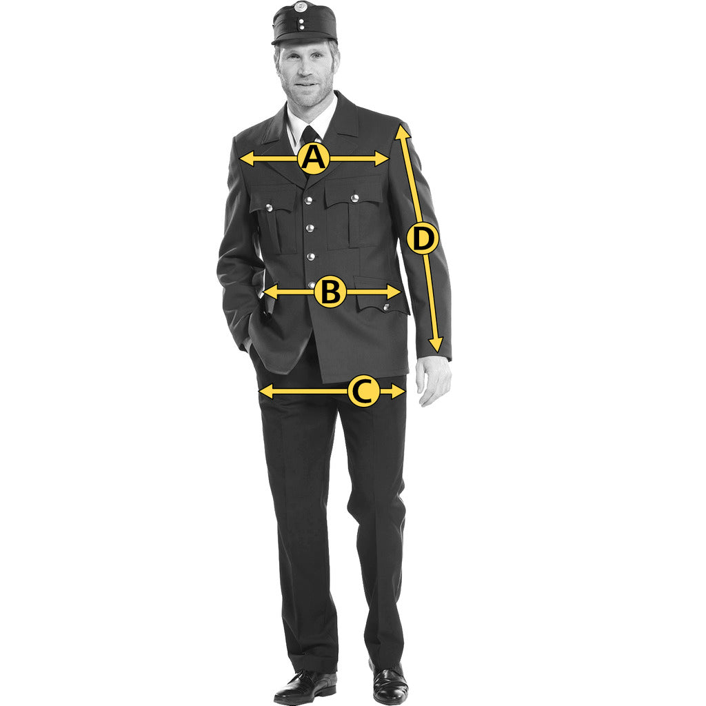 Service blouse "Carinthia Men" blue / according to ÖBFV regulations