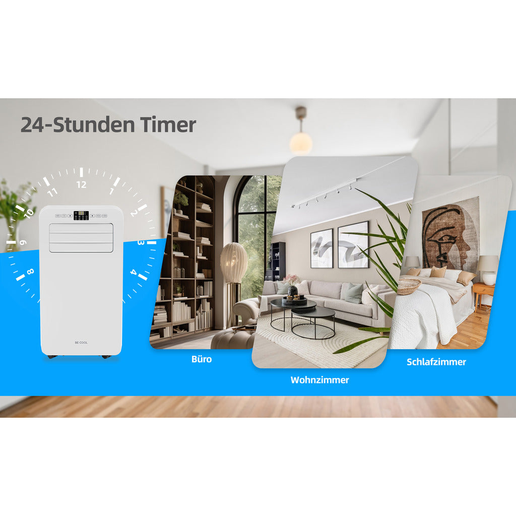 BE COOL Klimagerät 12.000 BTU mit WIFI
