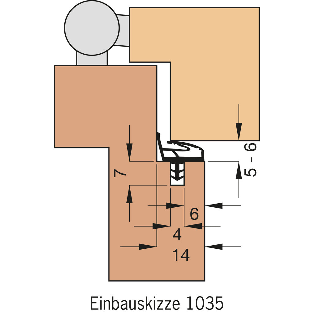 Türdichtung S 1035