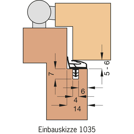 Türdichtung S 1035
