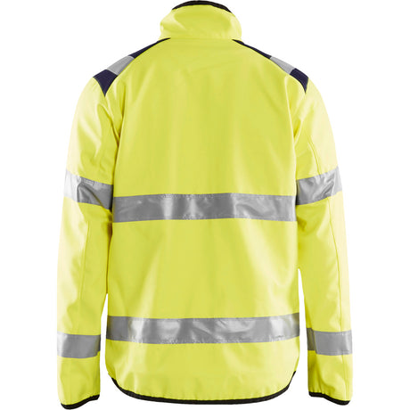 High Vis Softshell Jacke 4877