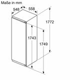 Einbau-Kühlschrank mit Gefrierfach iQ500 KI82LADD0