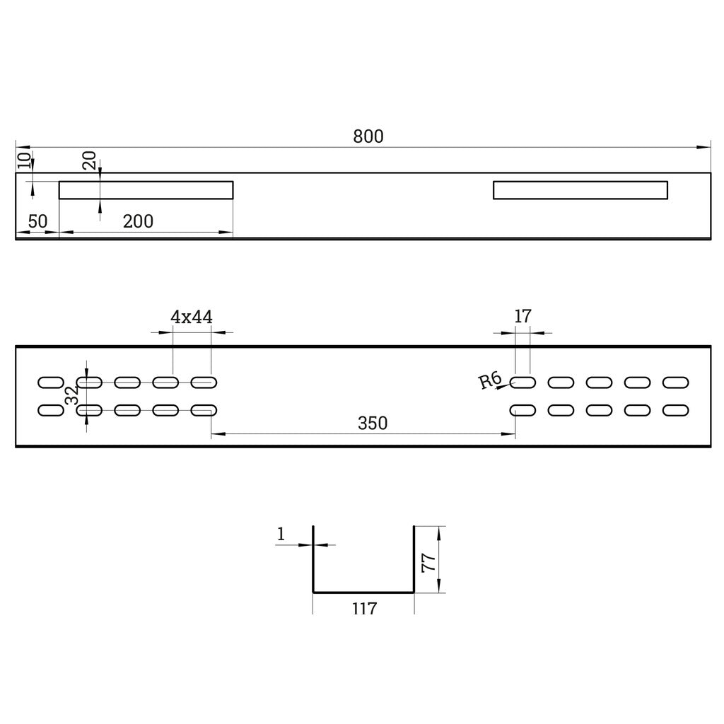 Kabelwanne BOXIT Varioplex