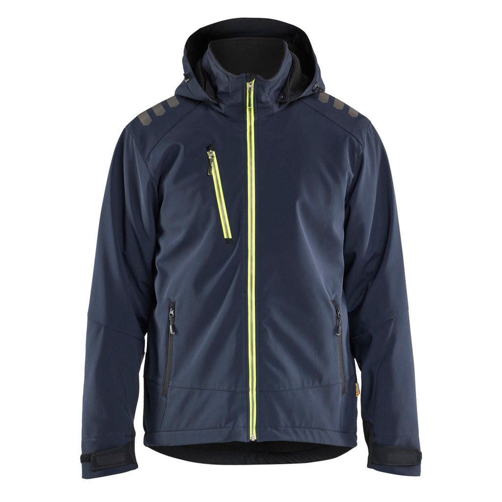 Softshell HighVis Winterjacke