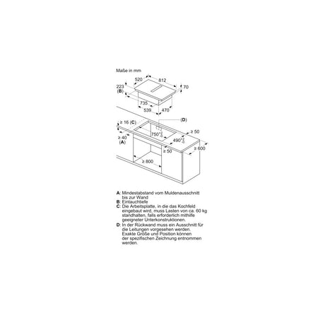 Kochfeld inductionAir Plus iQ700 EX875LX67E
