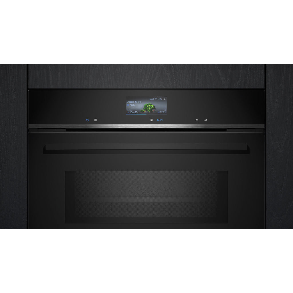 Einbau-Kompaktbackofen mit Mikrowelle iQ700 CM776GKB1