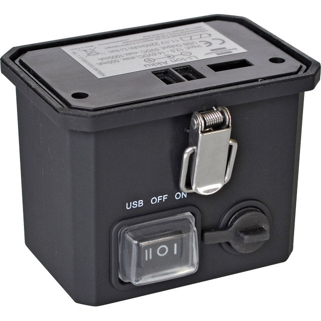 Li-Ion Akku zu LED-Strahler