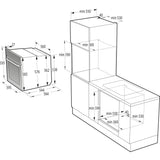 Einbau-Herd Black Set 4