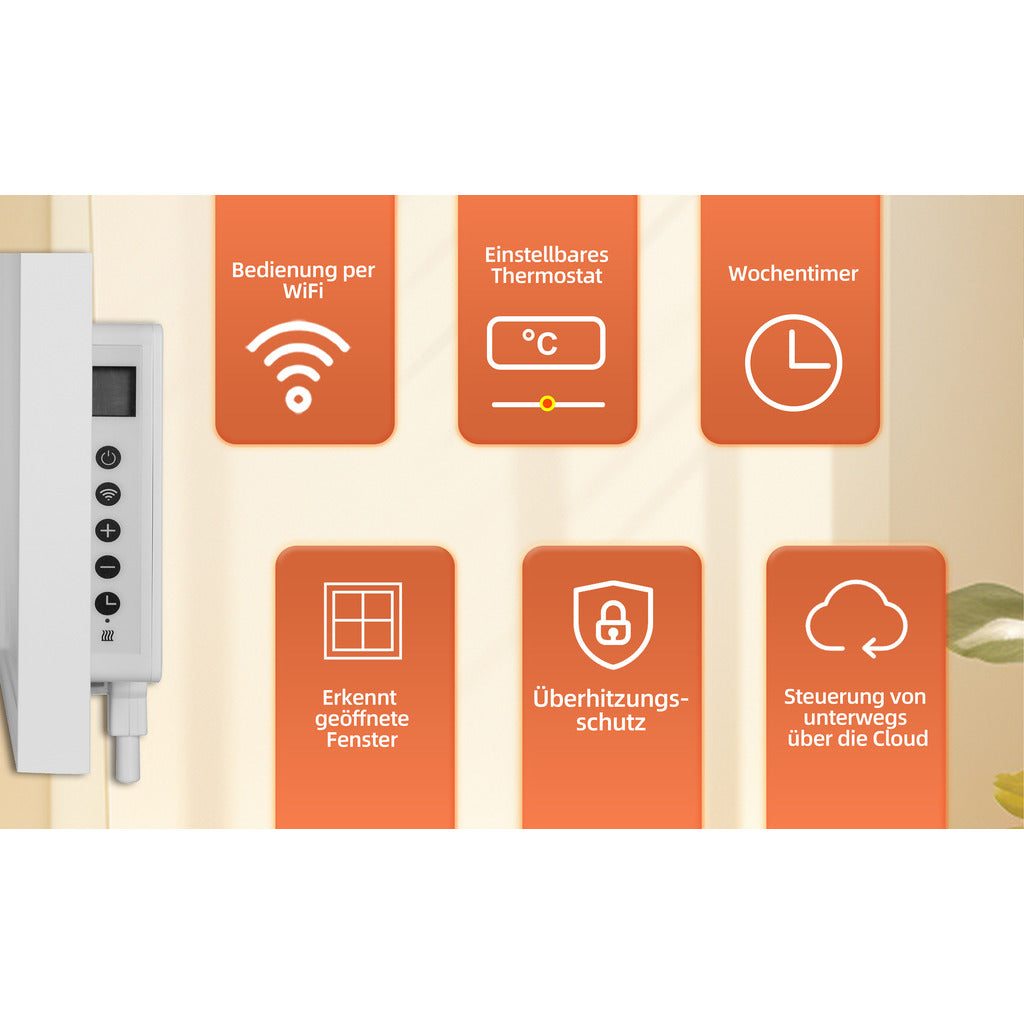SHX Infrarot-Heizpaneel mit WIFI