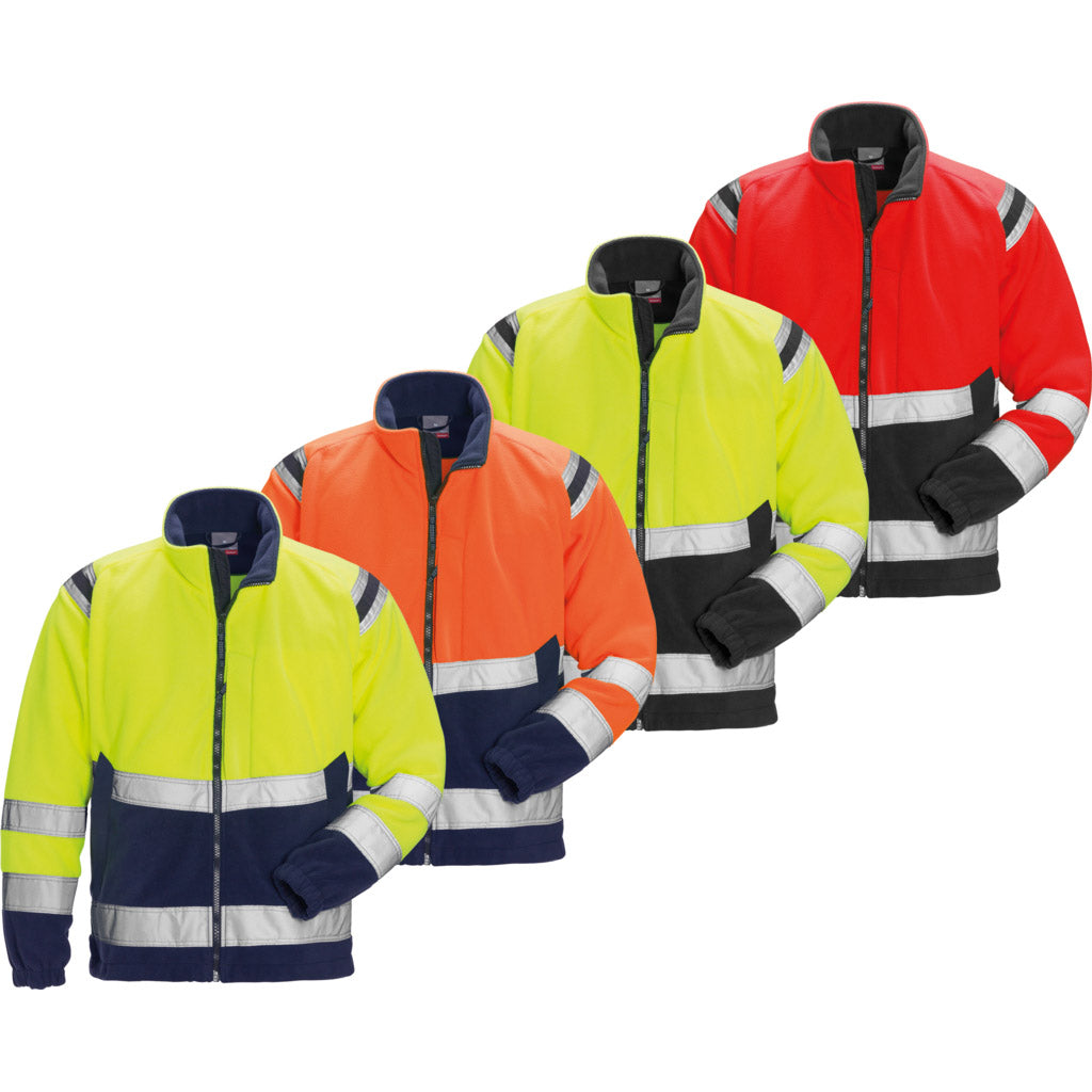 High Vis fleece jacket class 3 4041 FE