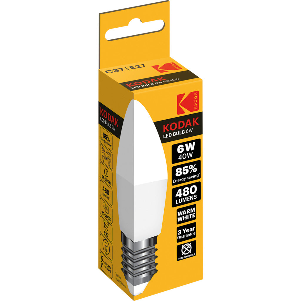 LED-Kerze - C37 / E27