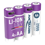 Batteria agli ioni di litio Mignon AA