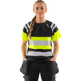 High Vis Green Damen T-Shirt Kl.1 7880 GPST
