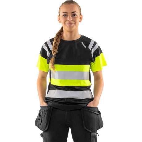 High Vis Green Damen T-Shirt Kl.1 7880 GPST
