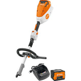 Motore combinato a batteria Stihl KMA 80 R / con batteria AK 30 S e caricabatteria AL 101