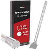 Siwitec SDS Max Spatenmeißel 75 x 165 mm