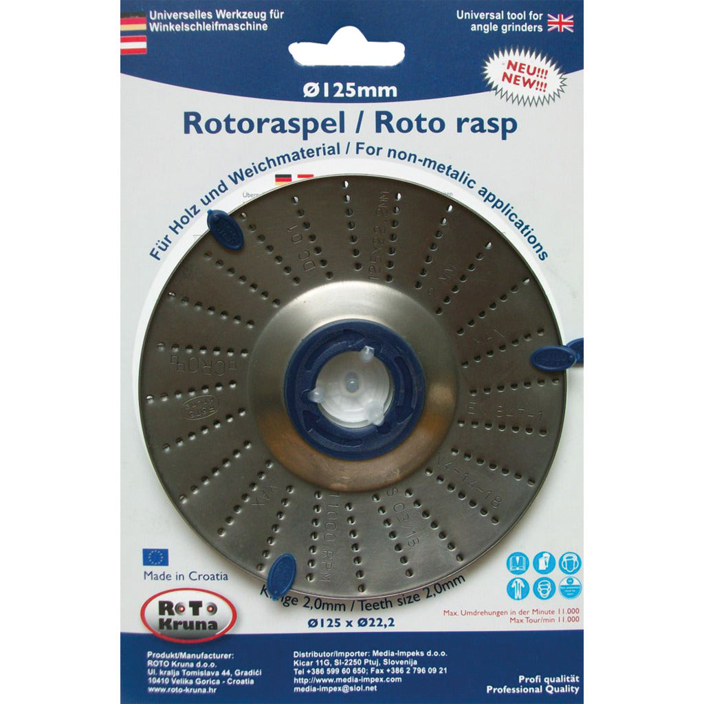 Raspa rotante / tagliente standard 2