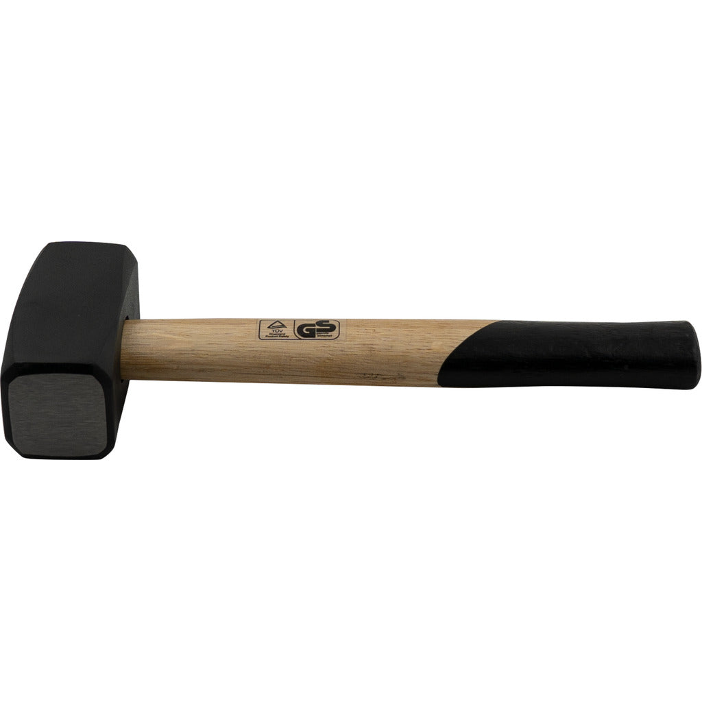 Mazza a mano con manico in legno