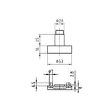 Türknopf 5827 FH