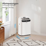 BE COOL Klimagerät 14.000 BTU mit Heizfunktion und WIFI