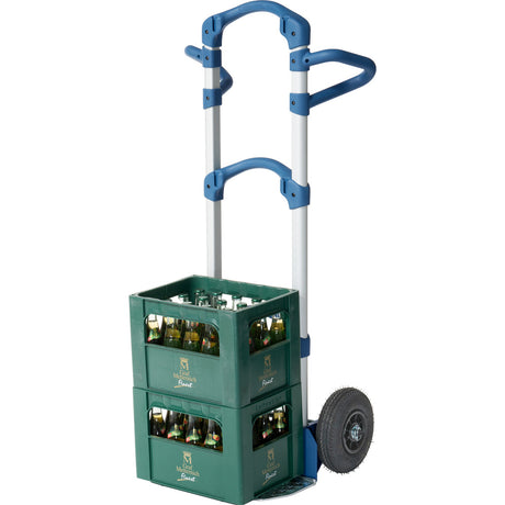 fetra Alu-Kompaktkarre "Wuppi" / mit Klappschaufel