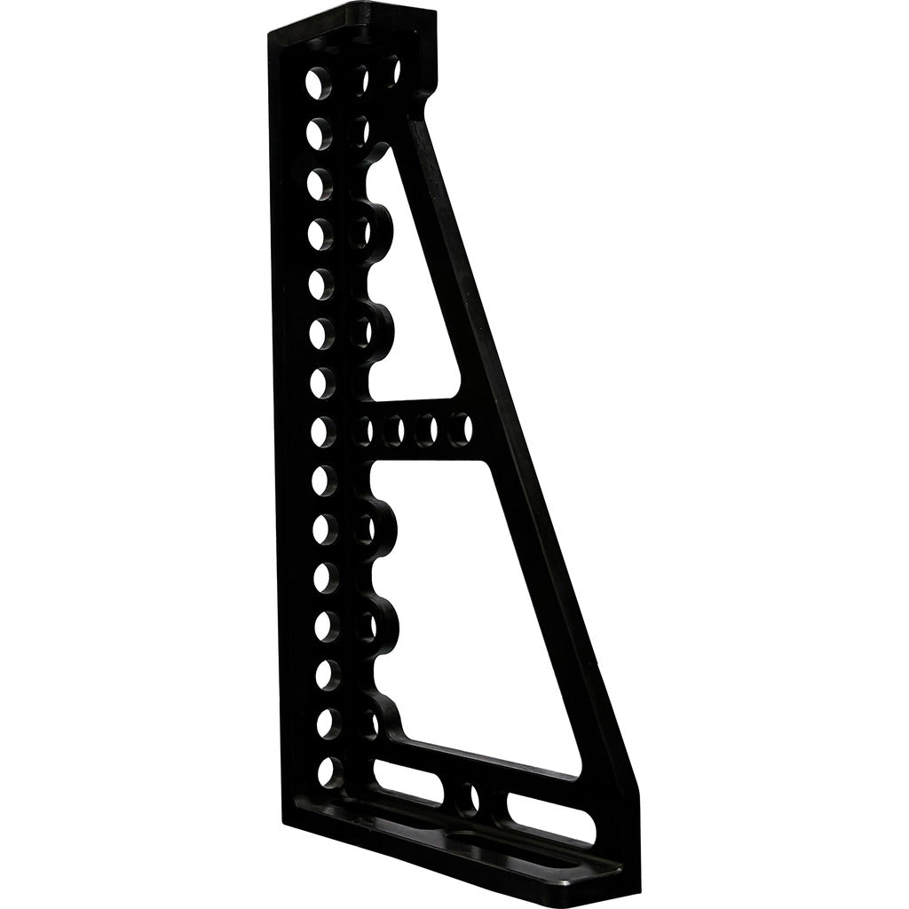 Schweißtisch Anschlag- und Stützwinkel mit Strebe / System 16