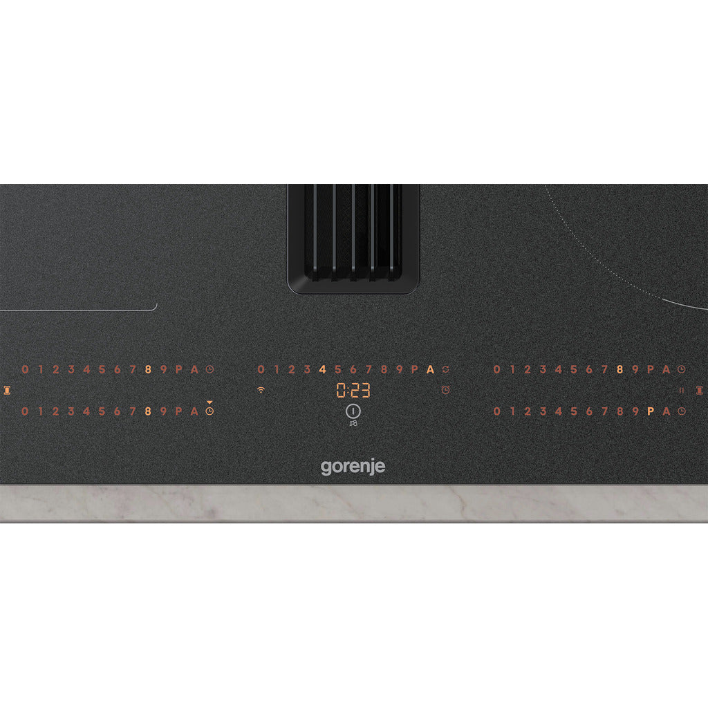 Piano cottura a induzione con cappa integrata G800 GEH8433BSRWF