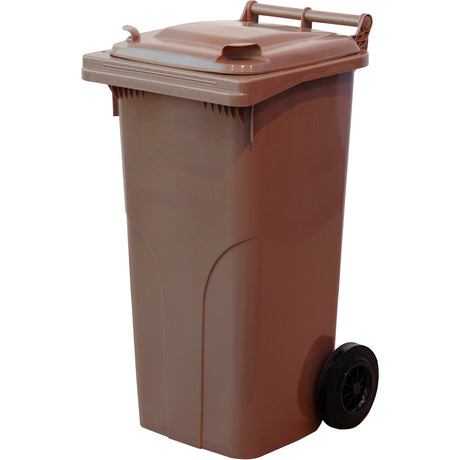 Contenitore per la raccolta di rifiuti e materiali riciclabili / contenitore a 2 ruote (F)