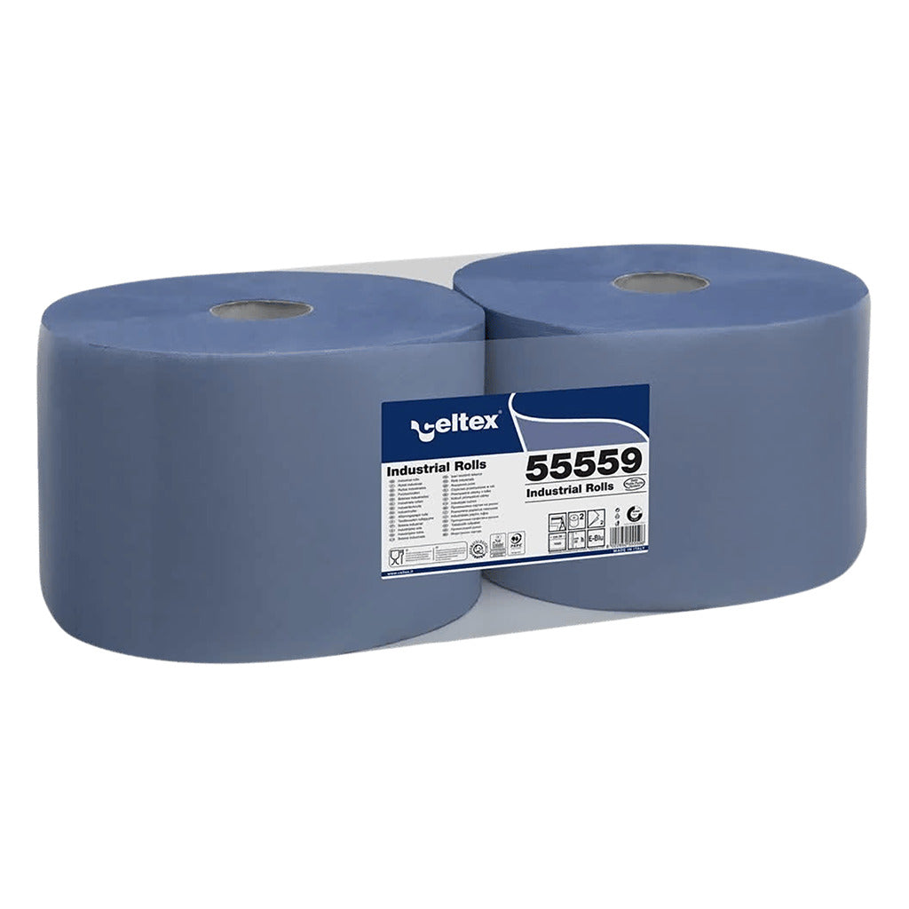 Putzpapier blau