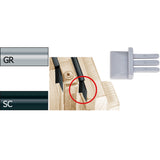Eckteil AF2201E10 für Standardfalz / 10