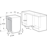 Integrated dishwasher GI520E15X