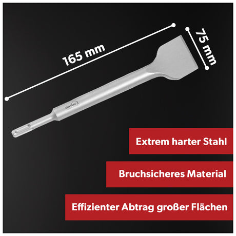 Siwitec SDS Plus Spatenmeißel 75 x 165 mm