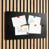 PANEOFIX Magnettafel schwarz matt