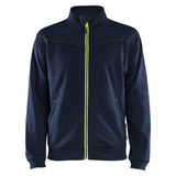 Sweatjacke High Vis mit Zip