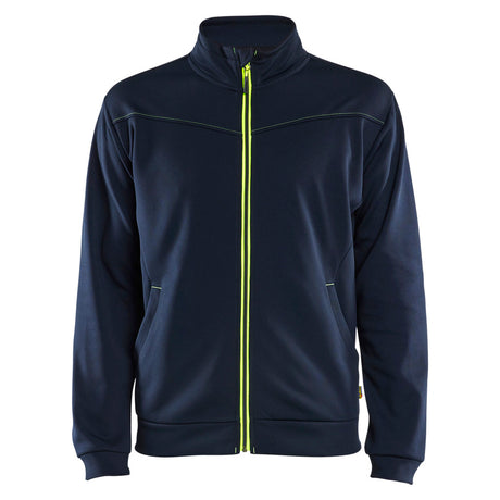 Sweatjacke High Vis mit Zip
