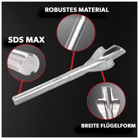 Siwitec SDS Max Flügelmeißel 60 x 250 mm