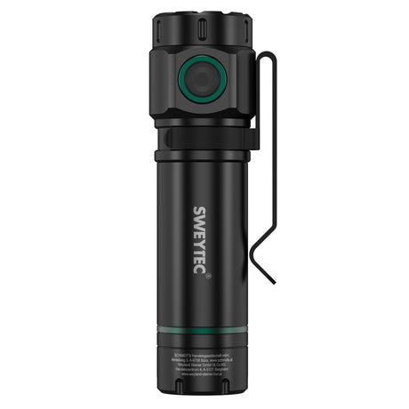 Professional battery-powered flashlight