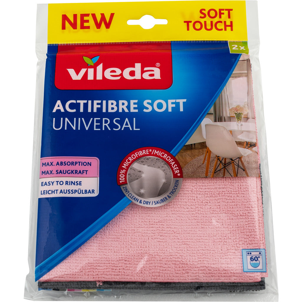 Vileda ACTIFIBRE SOFT / 2er Pack