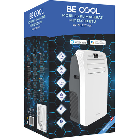 BE COOL Klimagerät 12.000 BTU mit WIFI