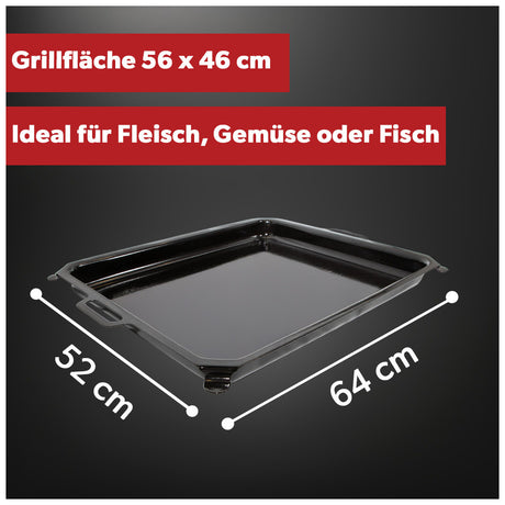 Siwitec Ersatzpfanne/Plancha emailliert