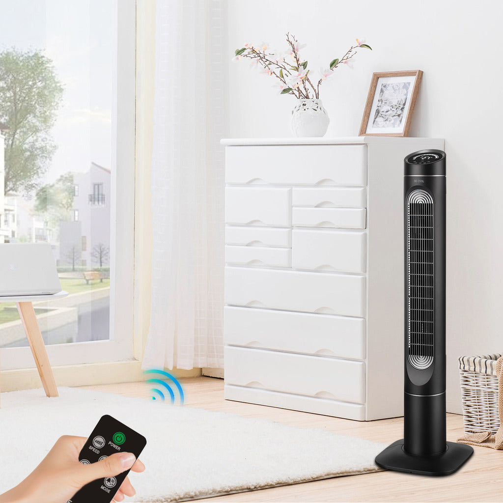 Turmventilator mit Display