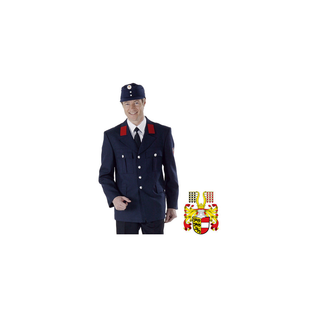 Dienstbluse "Kärnten Herren" blau / lt. Vorschrift des ÖBFV
