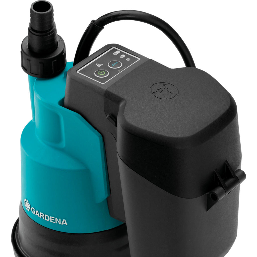 Gardena Akku-Klarwasser-Tauchpumpe 2000/2 18V P4A / Ready-To-Use Set